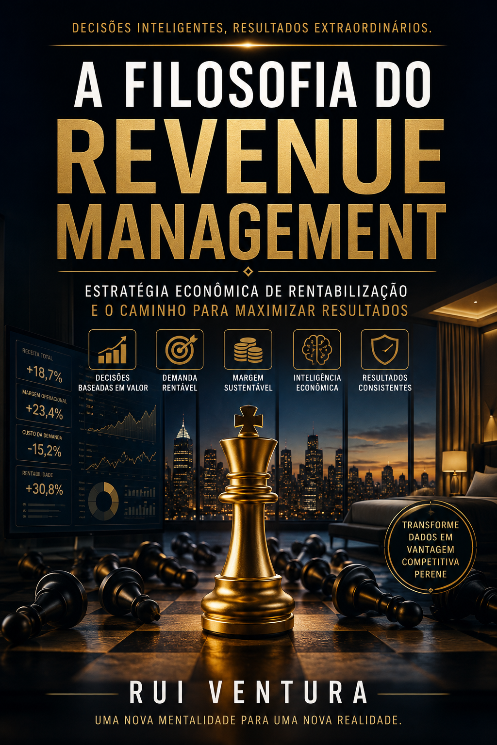 Capa do livro A Filosofia do Revenue Management, de Rui Ventura